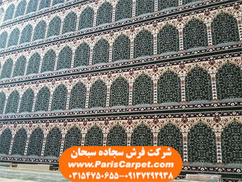 فرش برای مسجد با طرح محرابی آسایش
