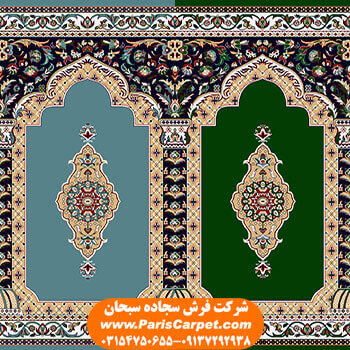 نمونه سجاده فرش محرابی برای مسجد