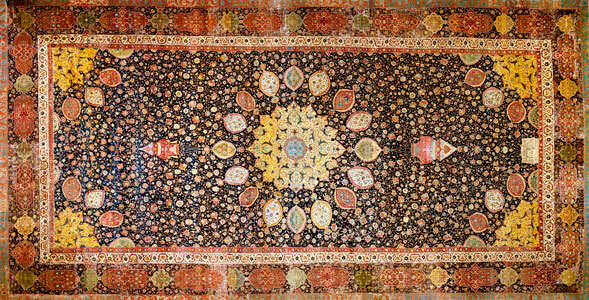 فرش فاخر و آنتیک قدیمی ایرانی