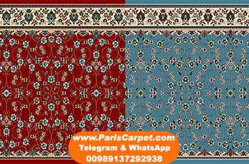 border carpet for mosque 3 color afshan design