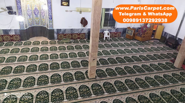 mosque carpet roll installer