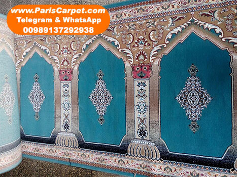 polyester bcf carpet roll for mosque