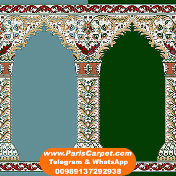 simple mihrab carpet for mosque