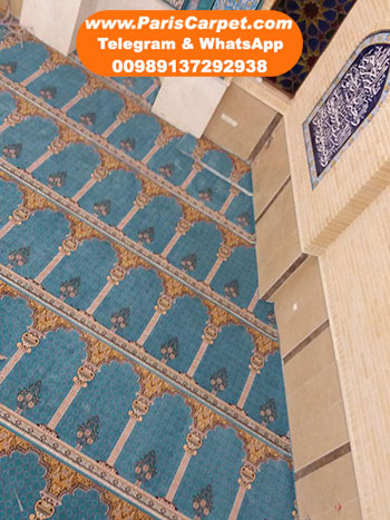woven mihrab carpet for mosque