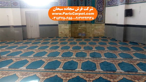 فرش سجاده ای مسجد ساده