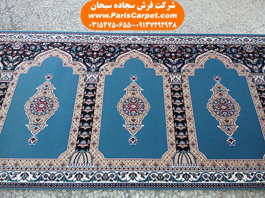 فرش گنبدی مسجدی ساده