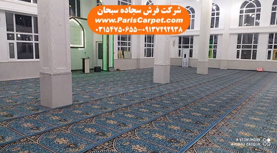 فرش طرح مسجدی شلوغ