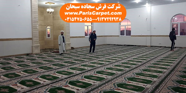 سجاده فرش مسجد ابریشم مصنوعی