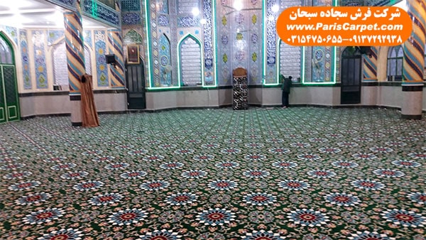 فرش ماشینی سجاده ای برای مسجد و نمازخانه - سجاده فرش کاشان