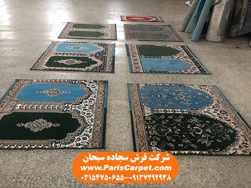تأثیر رنگ و طرح روی قیمت سجاده فرش مسجد و نمازخانه