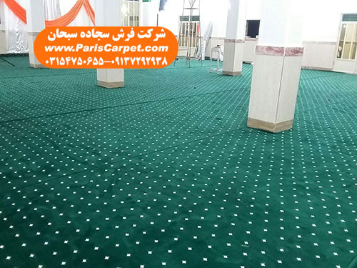 سجاده فرش مسجدی طرح ساده