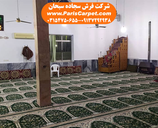 سجاده فرش طرح شلوغ مسجدی