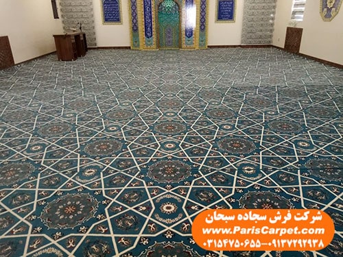 عکس فرش مسجد یکپارچه