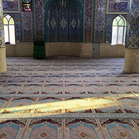 نقش فرش در مسجد