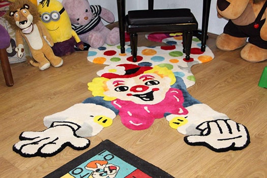 فرش فانتزی برای اتاق کودک