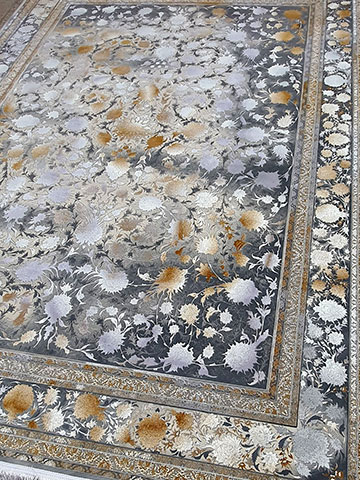 طرح فرش ماشینی افشان