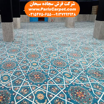 فرش مسجد جدید طرح یکپارچه